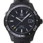 タグ・ホイヤー アクアレーサー キャリバー5 ブラック 新品 (TAG Heuer Aquaracer Calibre5)/ Ref.WAK2180.FT6027 メンズ