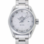 オメガ シーマスターアクアテラ シルバー 新品 (OMEGA Seamaster Aqua Terra)/ Ref.231.10.30.60.02.001 レディース