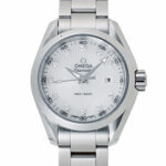 オメガ シーマスターアクアテラ ホワイト 新品 (OMEGA Seamaster Aqua Terra)/ Ref.231.10.30.60.55.001 レディース
