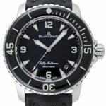 ブランパン フィフティ ファゾムス ブラック 未使用品 (BLANCPAIN Fifty Fathoms)/ Ref.5015-1130-52A メンズ