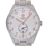 タグ・ホイヤー カレラ へリテージ キャリバー６ シルバー 新品 (TAG Heuer Carrera Heritage Calibre6)/ Ref.WAS2112.BA0732 メンズ