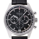 ゼニス エル・プリメロ 36000VPH ブラック 中古 (ZENITH El Primero 36000VPH)/ Ref.03.2040.400/21.C496 メンズ