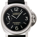 パネライ ルミノール マリーナ 8デイズ ブラック 新品 (PANERAI Luminor Marina 8Days)/ Ref.PAM00510 メンズ