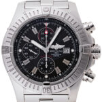 ブライトリング スーパーアベンジャー ブラック 中古 (BREITLING Super Avanger)/ Ref.A337B07PRS メンズ