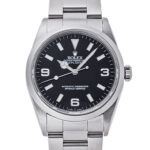 ロレックス エクスプローラーⅠ ブラック 中古 (ROLEX ExplorerⅠ)/ Ref.14270 メンズ