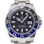 ロレックス GMTマスターⅡ ブラック 中古 (ROLEX GMT MasterⅡ)/ Ref.116710BLNR メンズ
