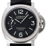 パネライ ルミノール マリーナ 8デイズ ブラック 新品 (PANERAI Luminor Marina 8Days)/ Ref.PAM00510 メンズ