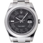ロレックス デイトジャストⅡ ブラック 未使用品 (ROLEX DatejustⅡ)/ Ref.116300 メンズ