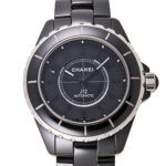 シャネル J12 インテンスブラック ブラック 未使用品 (CHANEL J12 Intense Black)/ Ref.H3829 メンズ