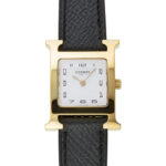 エルメス Hウォッチ ホワイト 新品 (HERMES H Watch)/ Ref.HH1.201.131/UNO レディース