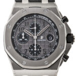 オーデマ・ピゲ ロイヤルオーク オフショア クロノグラフ グレー/ブラック 新品 (AUDEMARS PIGUET Royal Oak Offshore Chronograph)/ Ref.26470ST.OO.A104CR.01 メンズ