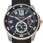 カルティエ カリブル ドゥ カルティエ ダイバー ブラック 新品 (CARTIER Calibre de Cartier Diver)/ Ref.W7100055 メンズ