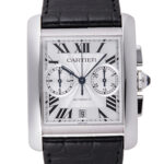 カルティエ タンクMC クロノグラフ シルバー 新品 (CARTIER Tank MC Chronograph)/ Ref.W5330007 メンズ