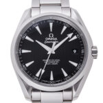 オメガ シーマスターアクアテラ 150m マスターコーアクシャル ブラック 新品 (OMEGA Seamaster Aqua Terra 150m Master Co-Axial)/ Ref.231.10.42.21.01.003 メンズ