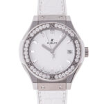 ウブロ クラシック フュージョン ホワイト 新品 (HUBLOT Classic Fusion)/ Ref.581.NE.2010.LR.1204 レディース