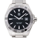 タグ・ホイヤー アクアレーサー300m ブラック 新品 (TAG Heuer Aquaracer 300m)/ Ref.WAY1110.BA0910 メンズ