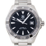 タグ・ホイヤー アクアレーサー300m ブラック 新品 (TAG Heuer Aquaracer 300m)/ Ref.WAY2110.BA0910 メンズ