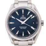 オメガ シーマスターアクアテラ 150m マスターコーアクシャル ブルー 新品 (OMEGA Seamaster Aqua Terra 150m Master Co-Axial)/ Ref.231.10.42.21.03.003 メンズ