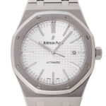オーデマ・ピゲ ロイヤルオーク シルバー 中古 (AUDEMARS PIGUET Royal Oak)/ Ref.15400ST.OO.1220ST.02 メンズ