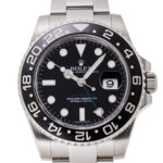 ロレックス GMTマスターⅡ ブラック 中古 (ROLEX GMT MasterⅡ)/ Ref.116710LN メンズ