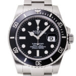 ロレックス サブマリーナ デイト ブラック 中古 (ROLEX Submariner Date)/ Ref.116610LN メンズ