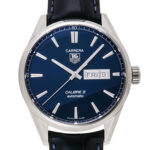 タグ・ホイヤー カレラ キャリバー5 デイデイト ブルー 新品 (TAG Heuer Carrera Calibre5 Day-Date)/ Ref.WAR201E.FC6292 メンズ