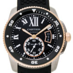 カルティエ カリブル ドゥ カルティエ ダイバー ブラック 未使用品 (CARTIER Calibre de Cartier Diver)/ Ref.W7100055 メンズ
