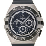オメガ コンステレーション クロノグラフ コーアクシャル ブラック 未使用品 (OMEGA Constellation Chronograph Co-Axial)/ Ref.121.92.41.50.01.001 メンズ