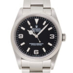 ロレックス エクスプローラーⅠ ブラック 中古 (ROLEX ExplorerⅠ)/ Ref.114270 メンズ