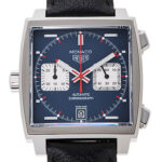タグ・ホイヤー モナコ キャリバー11 クロノグラフ ブルー/シルバー 新品 (TAG Heuer Monaco Calibre11 Chronograph)/ Ref.CAW211P.FC6356 メンズ