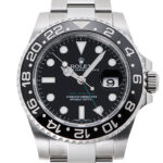 ロレックス GMTマスターⅡ ブラック 中古 (ROLEX GMT MasterⅡ)/ Ref.116710LN メンズ