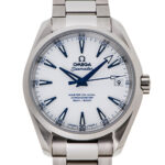オメガ シーマスター アクアテラ グッドプラネット マスターコーアクシャル ホワイト 新品 (OMEGA Seamaster Aqua Terra Good Planet Master Co-Axial)/ Ref.231.90.39.21.04.001 メンズ