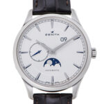 ゼニス キャプテン グランデイト ムーンフェイズ シルバー 中古 (ZENITH Captain Grand-Date Moonphase)/ Ref.03.2143.691/01.C498 メンズ