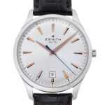 ゼニス エリート キャプテン シルバー 中古 (ZENITH Elite Captain)/ Ref.03.2020.670/01.C498 メンズ