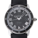 カルティエ ロンド クロワジエール ドゥ カルティエ ブラック 新品 (CARTIER Ronde Croisiere de Cartier)/ Ref.WSRN0003 メンズ