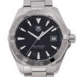 タグ・ホイヤー アクアレーサー300m ブラック 新品 (TAG Heuer Aquaracer 300m)/ Ref.WAY1110.BA0928 メンズ