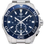 タグ・ホイヤー アクアレーサー300m ブルー 新品 (TAG Heuer Aquaracer 300m)/ Ref.CAY111B.BA0927 メンズ