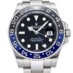 ロレックス GMTマスターⅡ ブラック 中古 (ROLEX GMT MasterⅡ)/ Ref.116710BLNR メンズ