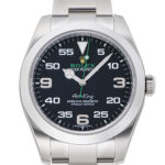 ロレックス エアキング ブラック 新品 (ROLEX Air King)/ Ref.116900 メンズ