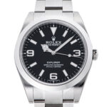 ロレックス エクスプローラーⅠ ブラック 新品 (ROLEX ExplorerⅠ)/ Ref.214270 メンズ
