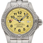 ブライトリング アベンジャーシーウルフ イエロー 中古 (BREITLING Avenger Seawolf)/ Ref.E177I04PT メンズ