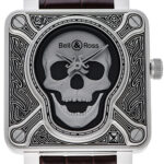 ベル&ロス BR01-92 バーニングスカル ブラック 未使用品 (Bell&Ross BR01-92 Burning Skull)/ Ref.BR01-92-SKULL-BURN メンズ