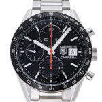 タグ・ホイヤー カレラ クロノグラフ キャリバー16 ブラック 中古 (TAG Heuer Carrera Chronograph Caribre16)/ Ref.CV201AK.BA0727 メンズ