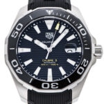 タグ・ホイヤー アクアレーサー キャリバー5 ブラック 新品 (TAG Heuer Aquaracer Calibre5)/ Ref.WAY201A.FT6069 メンズ