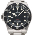 チューダー/チュードル ペラゴス レフトハンド ドライブ ブラック 新品 (TUDOR Pelagos Lefthand Drive)/ Ref.25610TNL-0001 メンズ