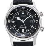 ロンジン レジェンドダイバー デイト ブラック 中古 (LONGINES Legend Diver Date)/ Ref.L3.674.4.50.0 メンズ