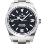 ロレックス エクスプローラーⅠ ブラック 中古 (ROLEX ExplorerⅠ)/ Ref.214270 メンズ