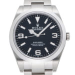 ロレックス エクスプローラーⅠ ブラック 未使用品 (ROLEX ExplorerⅠ)/ Ref.214270 メンズ