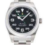 ロレックス エアキング ブラック 新品 (ROLEX Air King)/ Ref.116900 メンズ