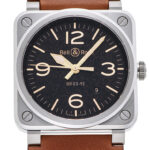 ベル&ロス BR03-92 ゴールデンヘリテージ ブラックゴールド 新品 (Bell&Ross BR03-92 Golden Heritage)/ Ref.BR0392-ST-G-HE/SCA/2 メンズ